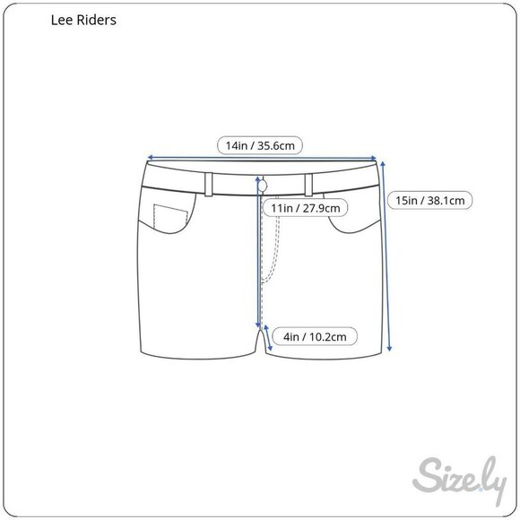 Riders 28" Waist Light Wash High Rise Flat Front Denim Mom Jean Shorts Pockets - Picture 2 of 5